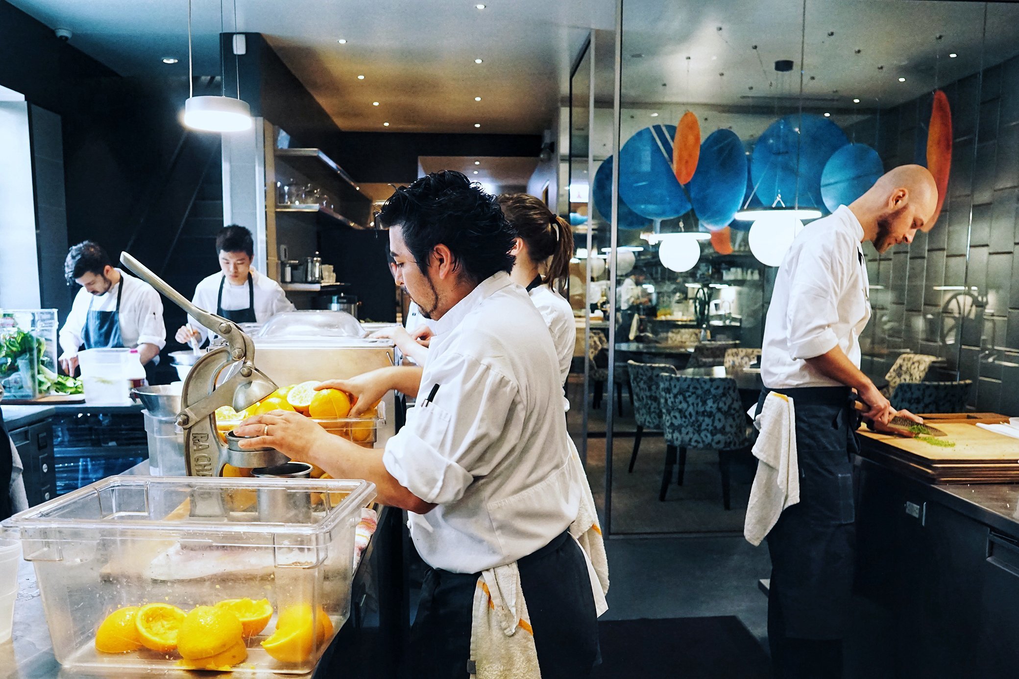 Chefs at Alinea