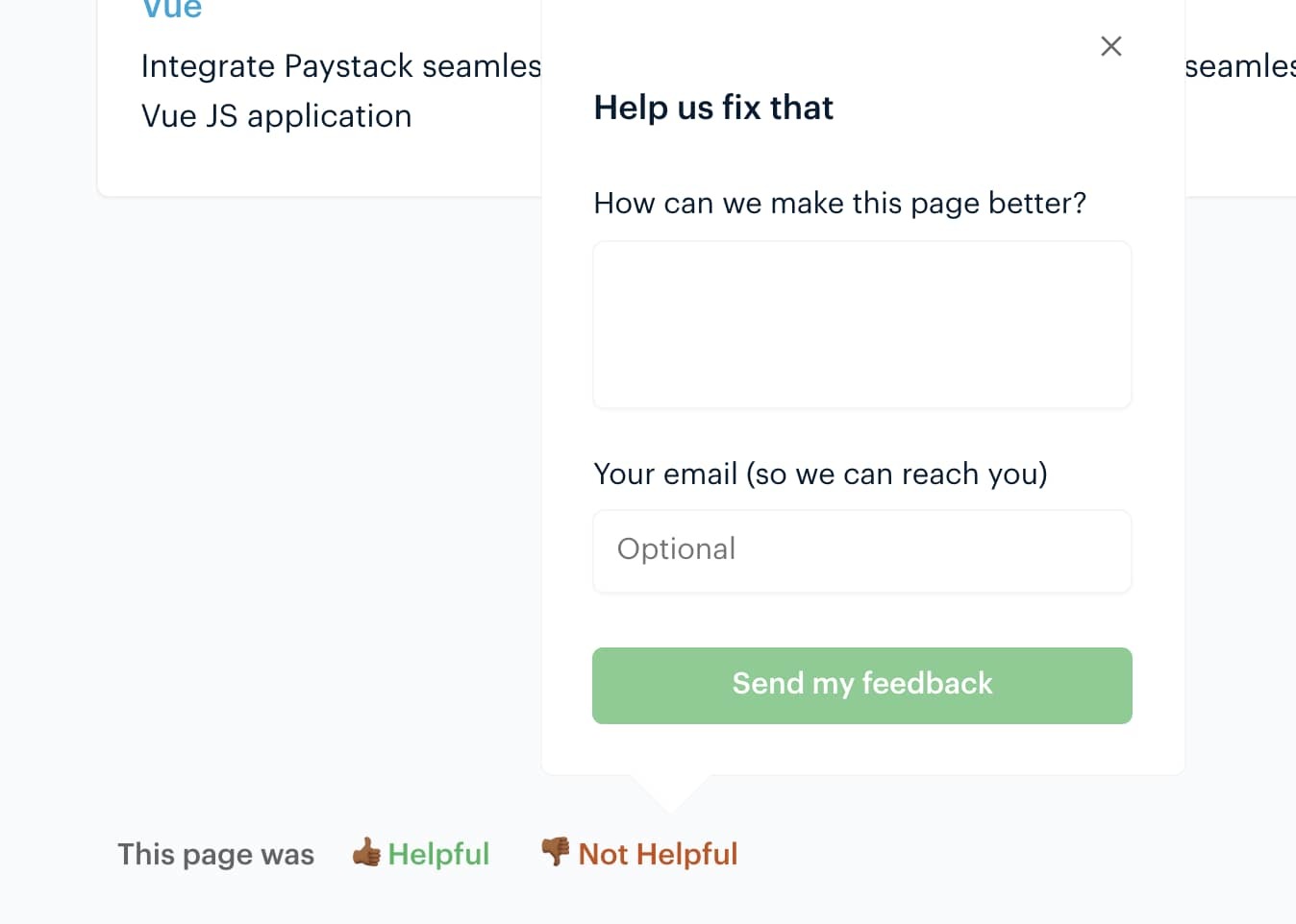 feedback