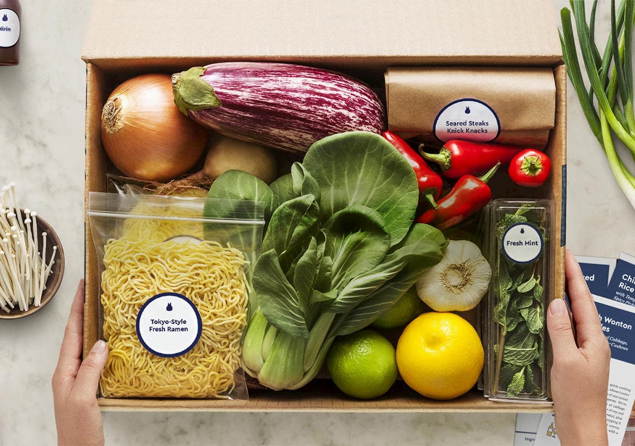 Blue Apron meal kit