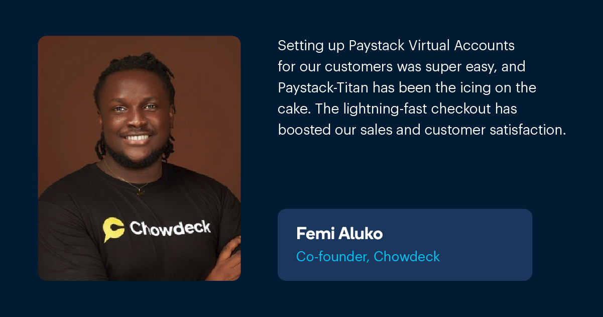 Paystack Chowdeck
