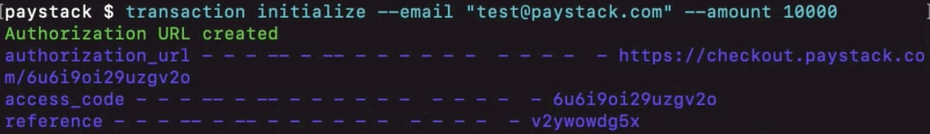 CLI - initialising