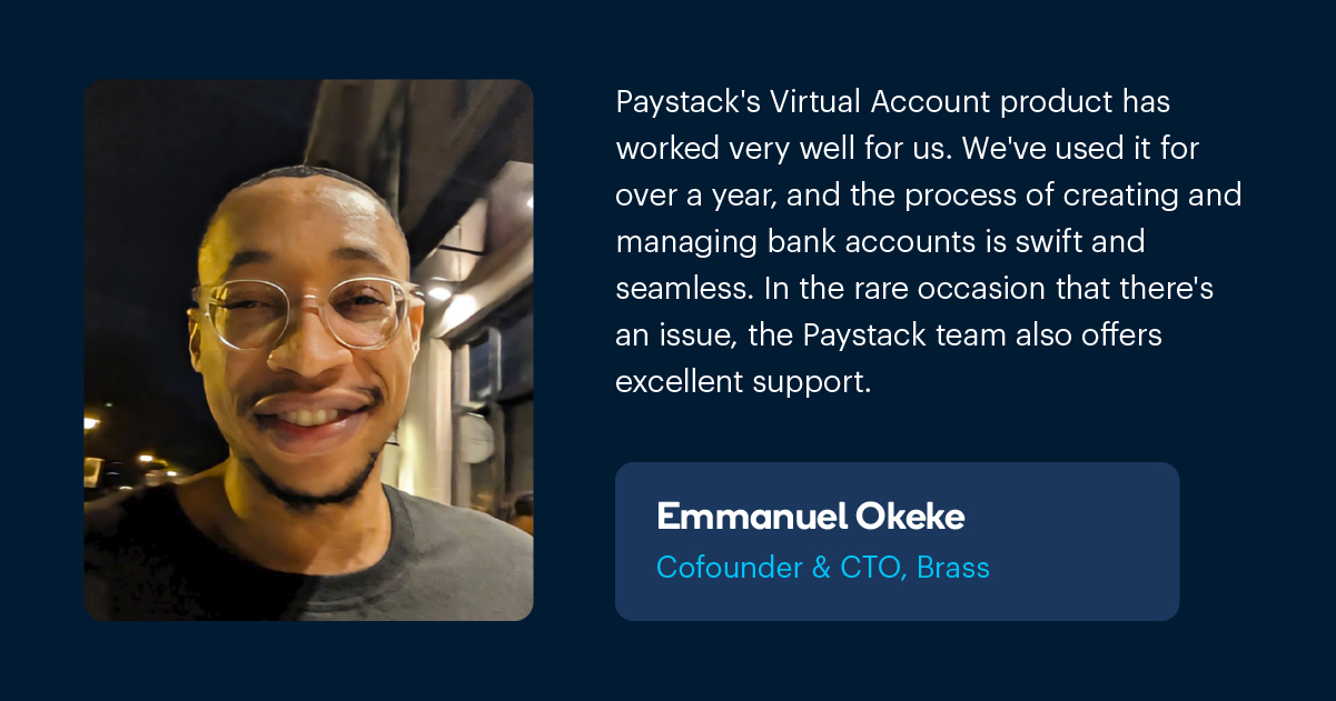 Brass Paystack